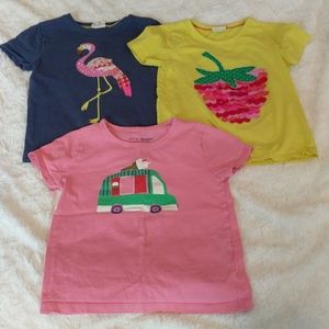 Mini Boden girls tee shirts, lot, sz 6/7
